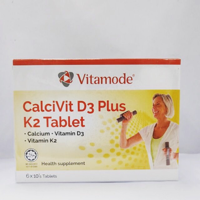 Vitamode CalciVit D3 Plus K2 60’s | Shopee Malaysia