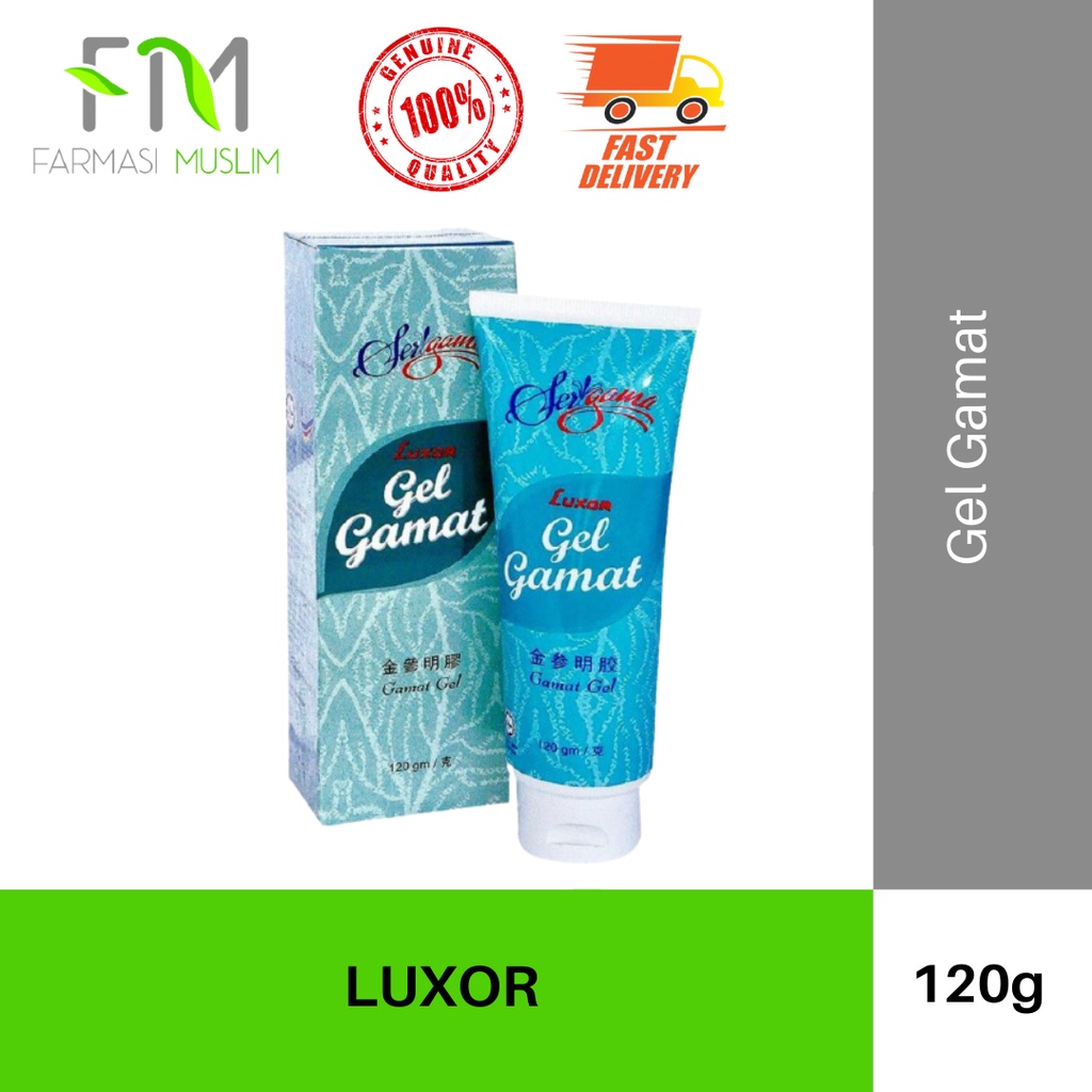 Luxor Gel Gamat (120ml) | Shopee Malaysia