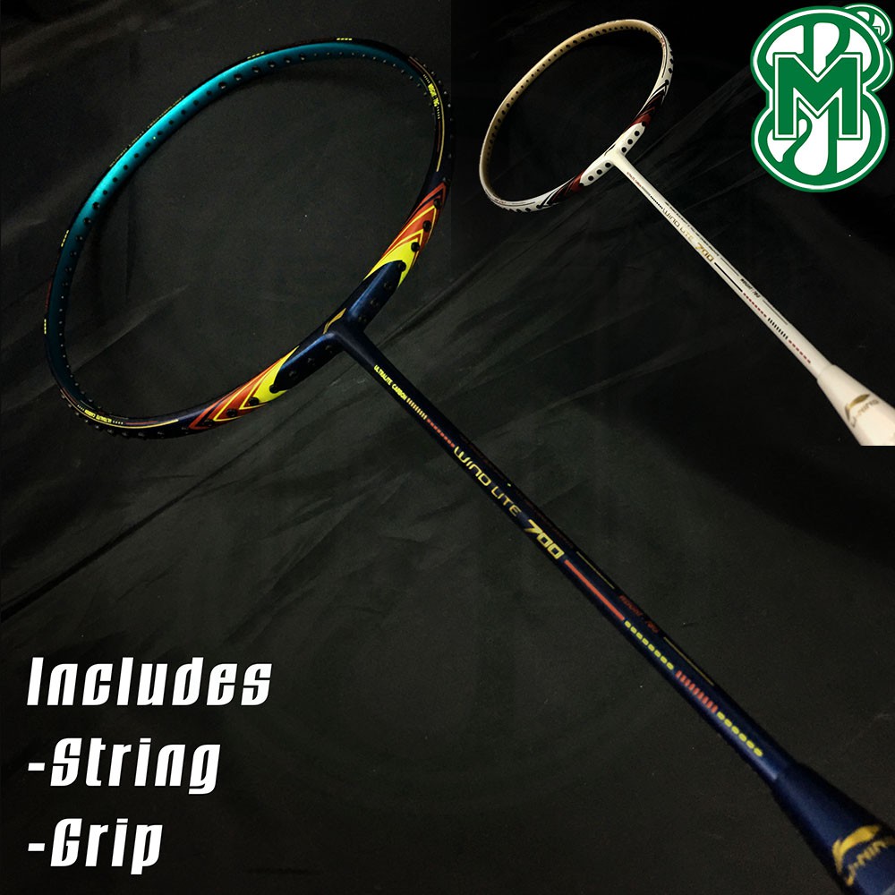 ORIGINAL LI-NING Wind Lite 700 Badminton Racket Shopee Malaysia