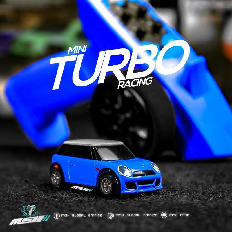 Turbo Racing 1/76 Mini Cooper RTR 2WD RC Car - The Playground Hobby Store