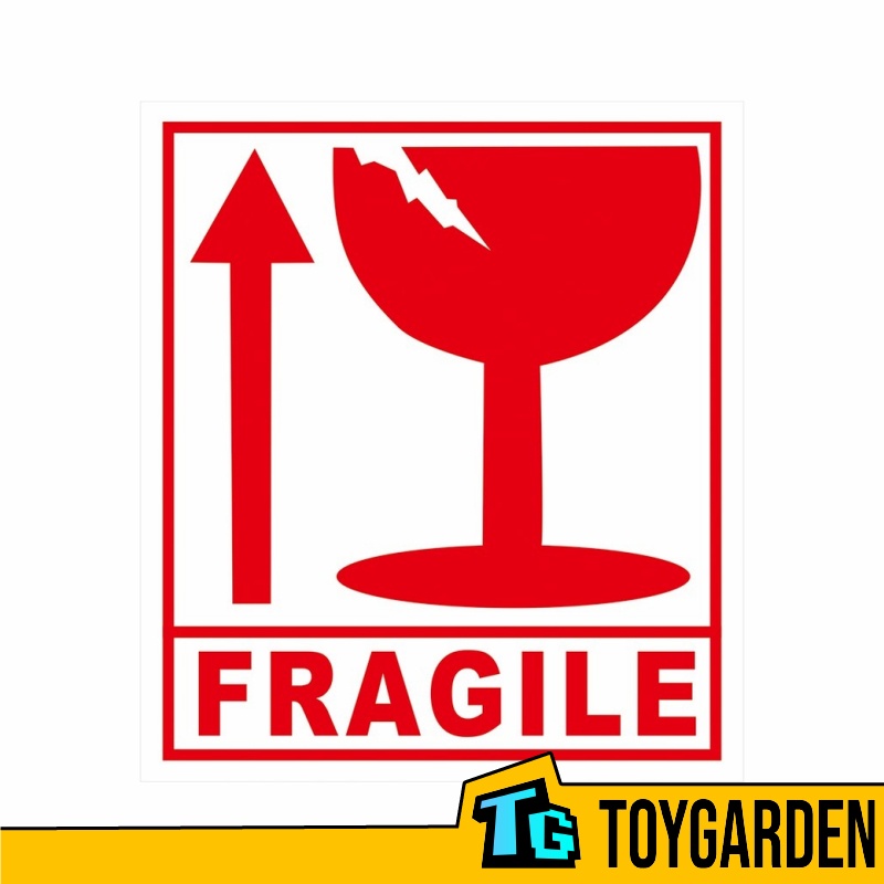 Extra Fragile Sticker for Box Collectors [Add on only] | Shopee Malaysia