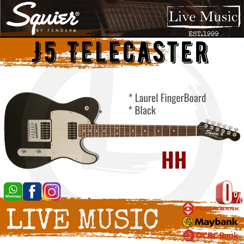 Squier deals j5 telecaster