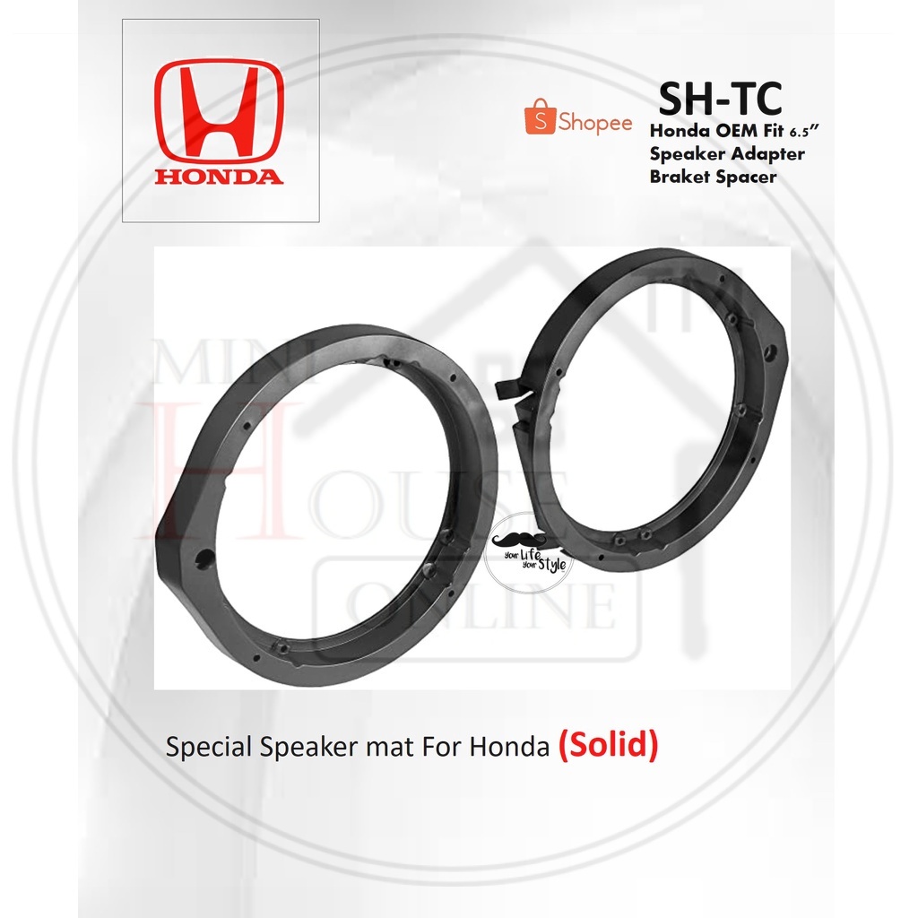 American International Speaker Adapters For Honda Civic (2006-2021) & Accord (2008-2022) - Front & Rear