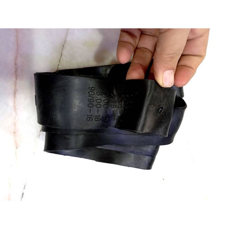 GETAH RIM TUBELESS TAYAR SIAP KEPALA TUBE RIM RUBBER MOTORSIKAL ...