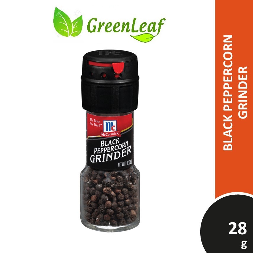 McCormick Black Peppercorn Grinder (28g)