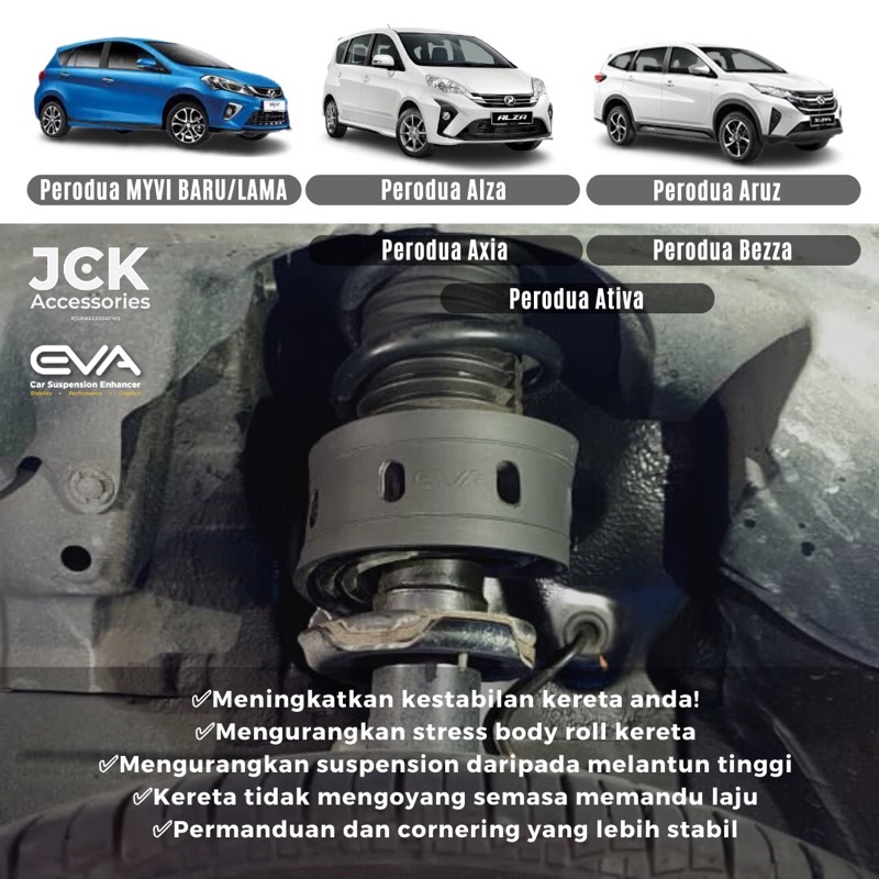 🔥PERODUA🔥EVA Coil Spring Buffer Enhancer Original🔥Tingkatkan Prestasi ...