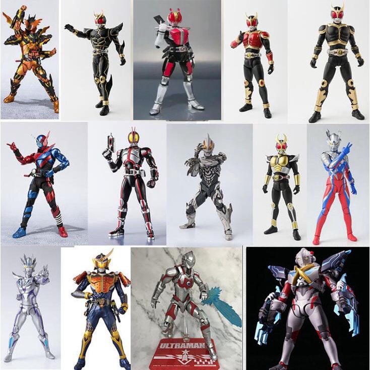 Shf Anime Ultraman Masked Rider Kamen Rider Articulated Collection ...