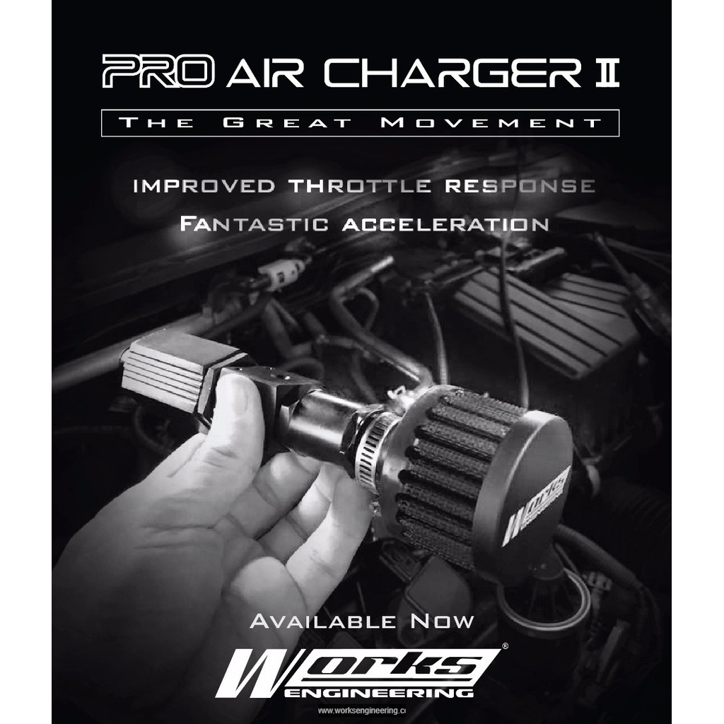 Works Engineering Pro Air Charger Type II (with Mini Air Filter ...