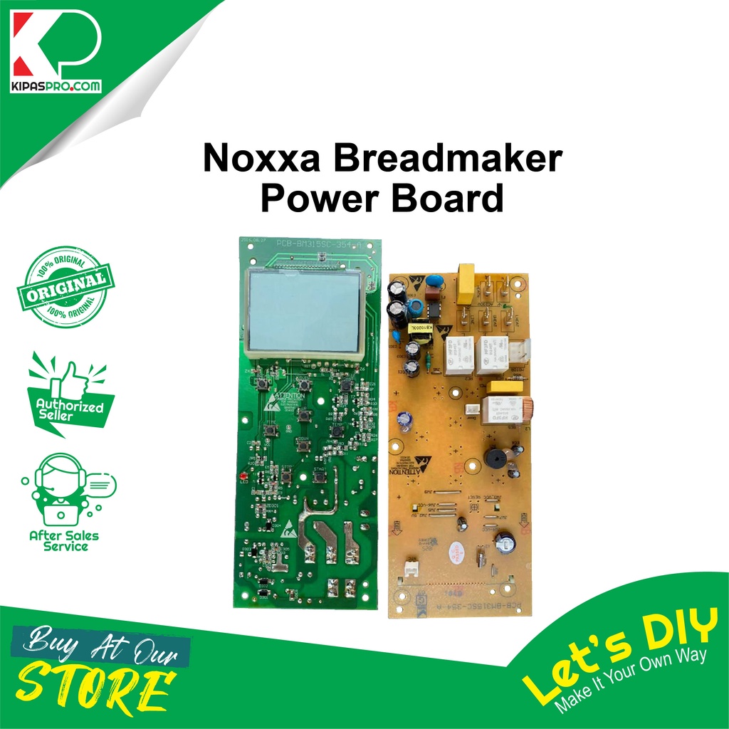 NOXXA BREADMAKER OVEN POWER BOARD LCD DISPLAY Shopee Malaysia