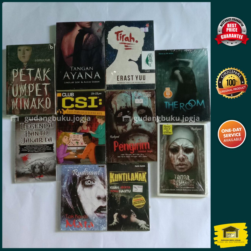 Package Of 10 Minako Hide Separate NOVEL, Ayana Hand, Etc. | Shopee ...