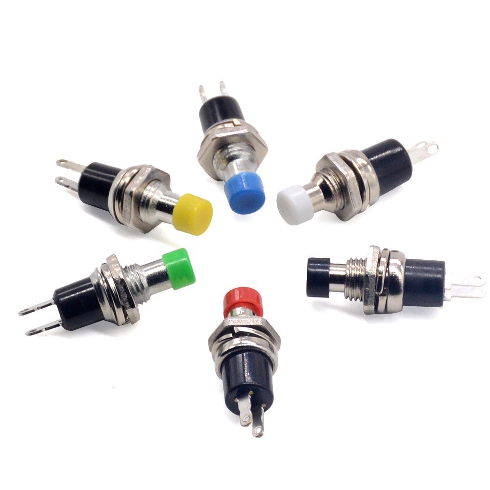 1x Pcs Mini Lockless Momentary ON/OFF Push Button Switch Automatic ...