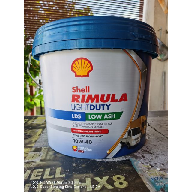 SHELL RIMULA LIGHT DUTY LD5 10W40 7.5L | Shopee Malaysia