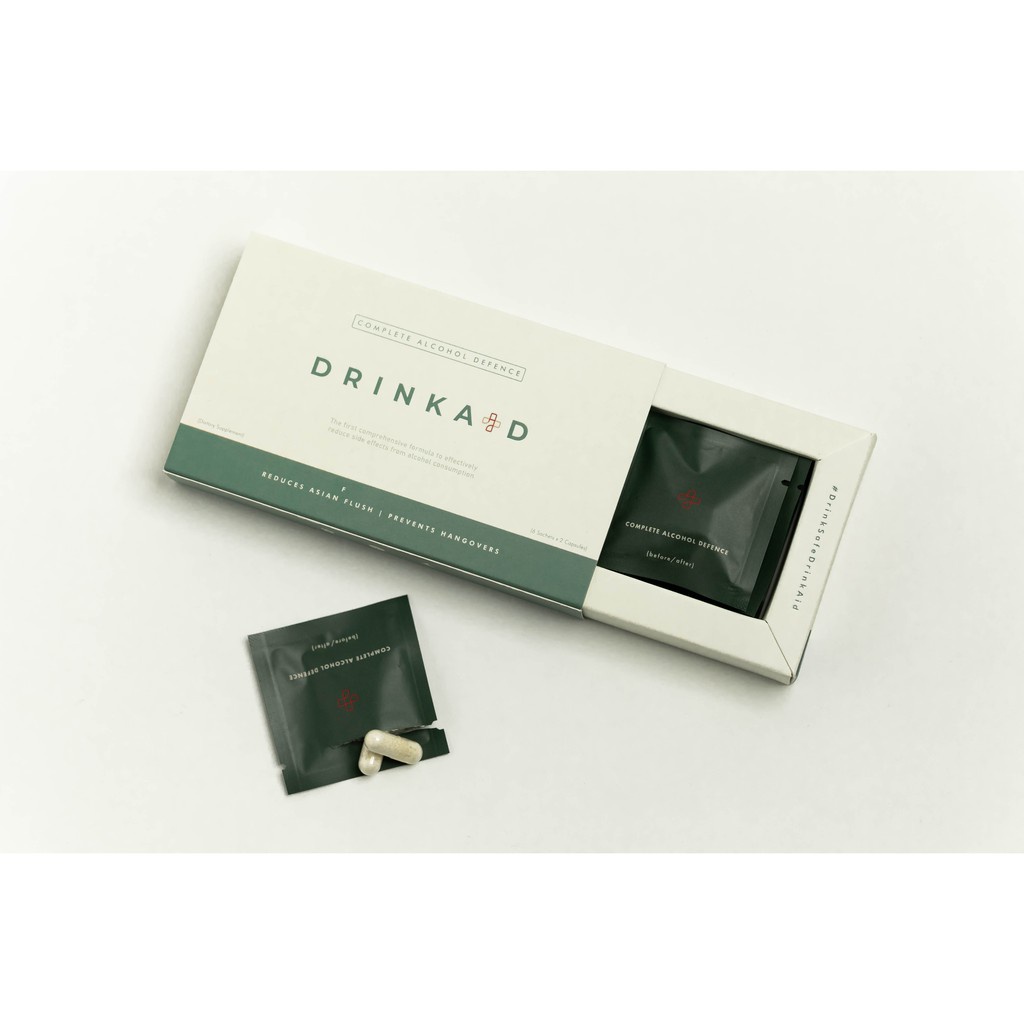 [SG IMPORTED] DrinkAid Complete Alcohol Defence [Liver Detox