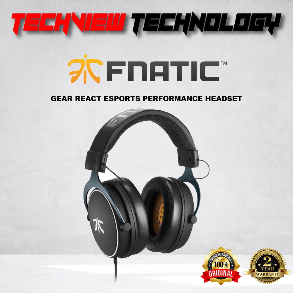 FNATIC GEAR REACT ESPORTS PERFORMANCE HEADSET