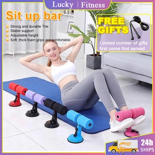 Sit Up Aids Self Suction Waist Abdomen Exercise Device Adjustable  Cardiology Suction Soft Handle Foam Fitness Equipment