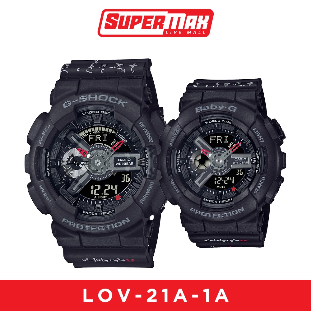 Casio G SHOCK BABY G G PRESENTS LOVER S COLLECTION 2021 LOV 21A