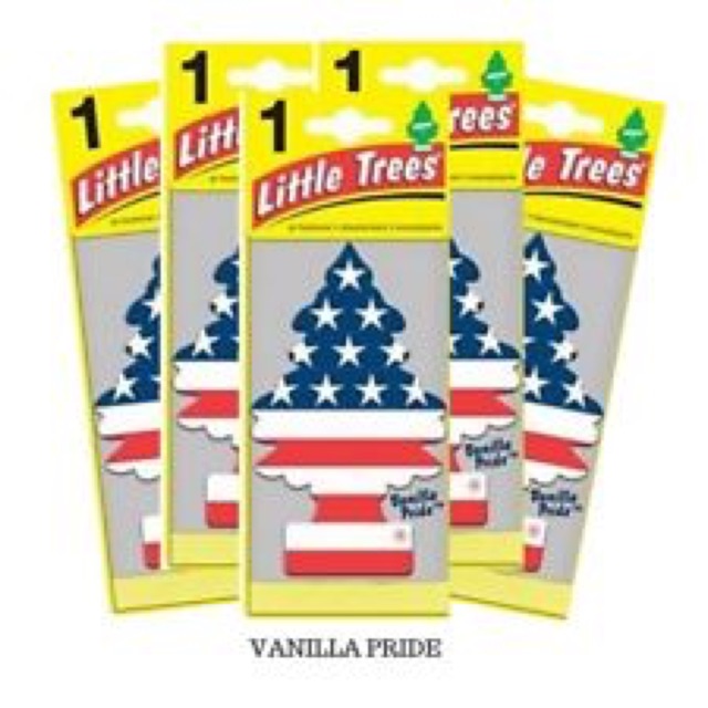 Combo 5 bags of Little Trees Vanilla Pride scent (Vanilla flavor