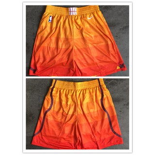 Utah jazz shorts on sale orange