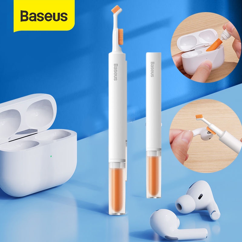 Baseus Earphone Cleaning Handy Tool Pen Holder Dust Removal Effectively Clean Earphones Dirt
