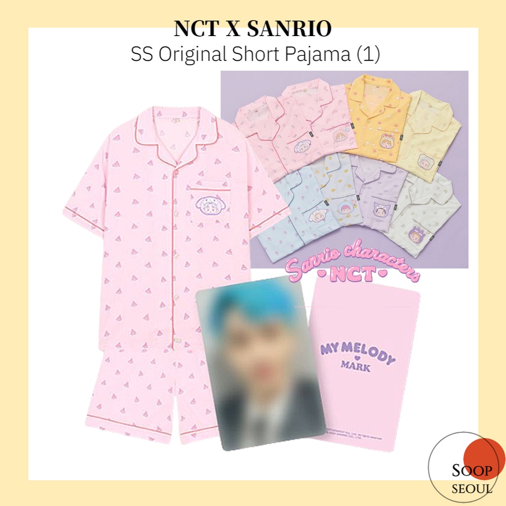 NCT x SANRIO Original Pajama Set with special photocard (1) / Unisex
