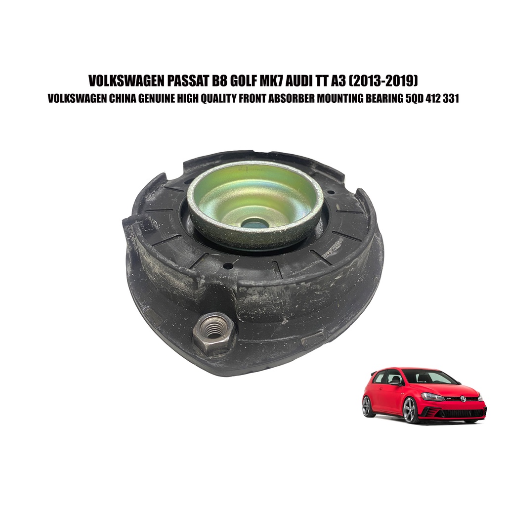 VOLKSWAGEN GOLF MK7 PASSAT B8 TIGUAN MQB (2013-2021) FRONT ABSORBER SHAFT BUSH 5QO 412 303 PER PCS main image 1