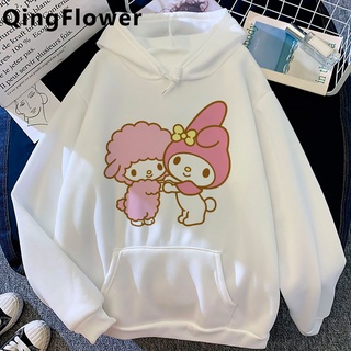 Harajuku Aesthetic My Melody Kawaii Anime Korean Style Hoodies