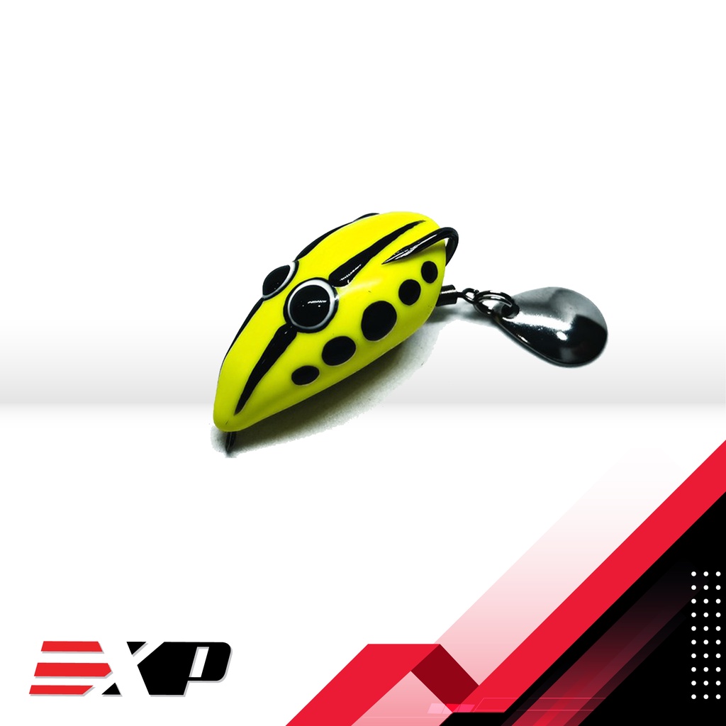 EXP RUGBY FROG - RUBBER SOFT FROG - KHAS UNTUK HARUAN / TOMMAN / TOMAN ...