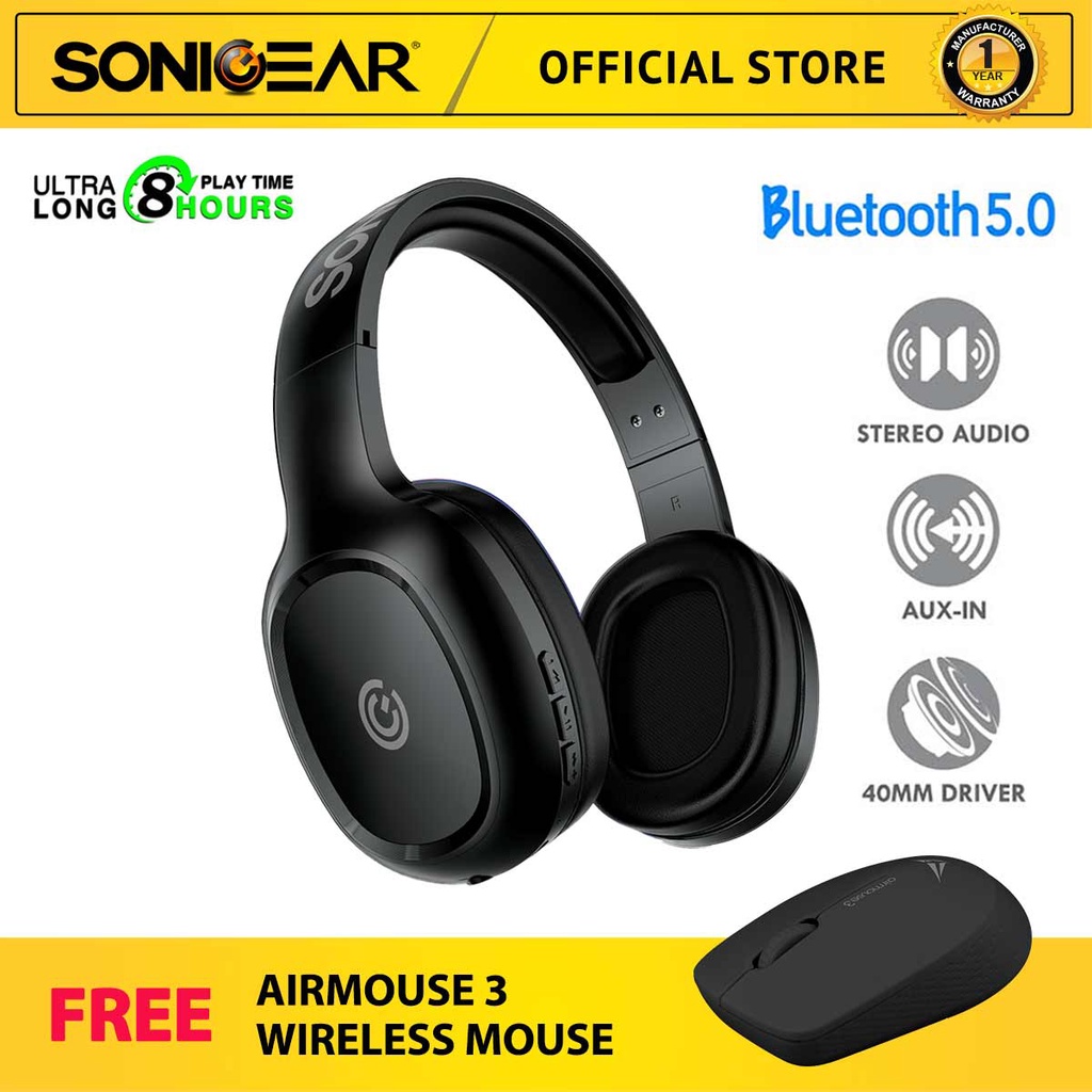 Sonicgear wireless headphone hot sale