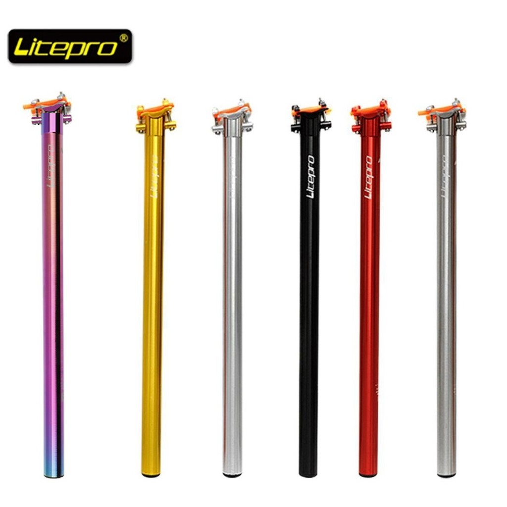 [Ready Stock] Folding Useful Bike Seat Tube CNC Lightweight Litepro
