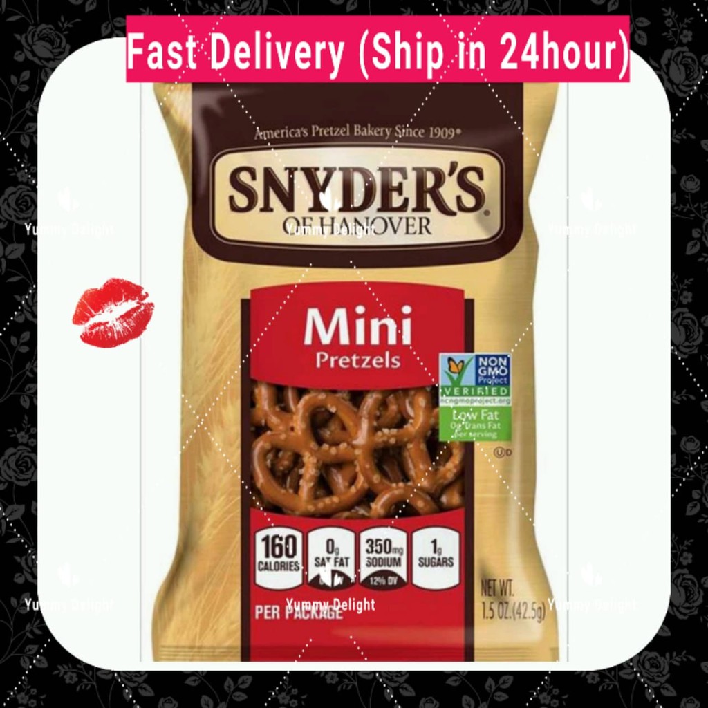 [Halal] Snyder's Pretzel Mini Twist 255g Shopee Malaysia