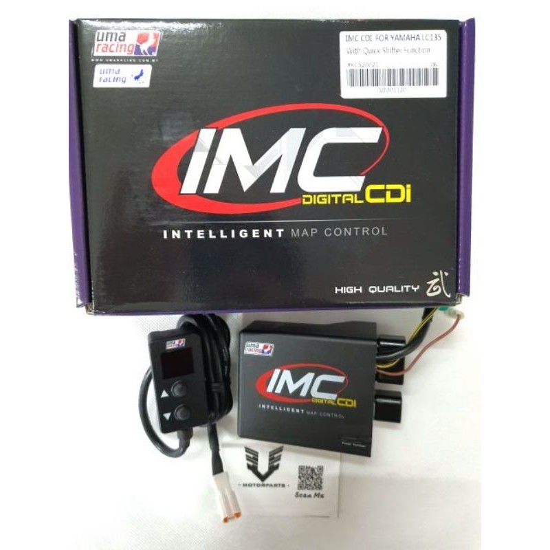 UMA RACING IMC DIGITAL CDI YAMAHA LC135 CDI WITH QUICK SHIFTER FUNCTION ...