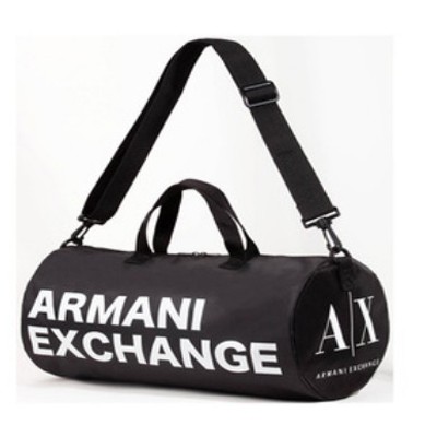 JAPAN MAGAZINE ARMANI EXCHANGE AX BLACK UNISEX GYM TRAVEL BAG Shopee Malaysia