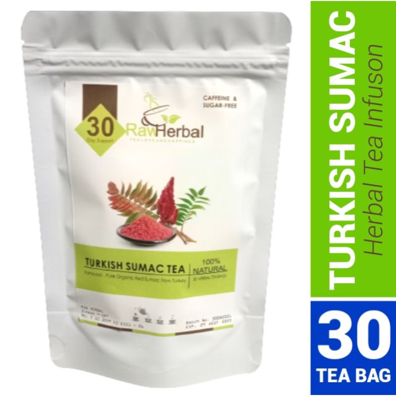 Sumac Tea TURKISH SUMAC Tea / RED SUMAC Tea (30 Tea Bag) Shopee Malaysia