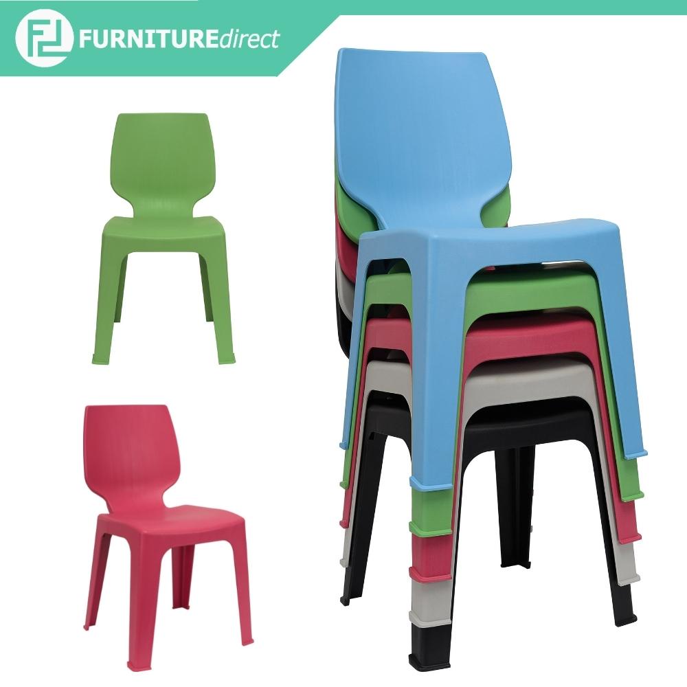 home furniture/ kerusi meja makan/Furniture Direct OPTIMUS Designer stackable plastic chair
