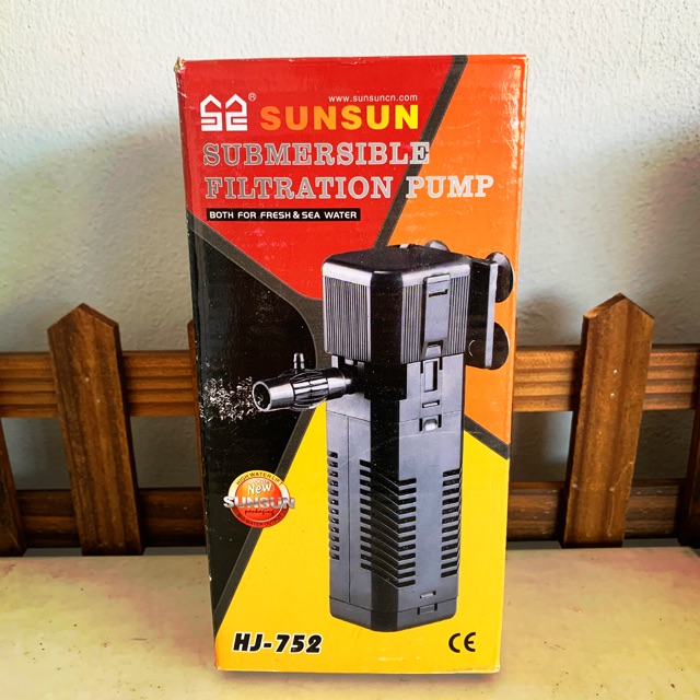 SUNSUN HJ752 FILTER AQUARIUM SUBMERSIBLE FILTRATION PUMP FISH IKAN