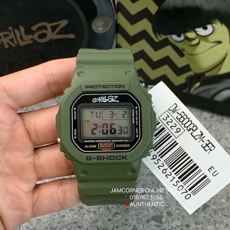 Gorillaz x outlet gshock