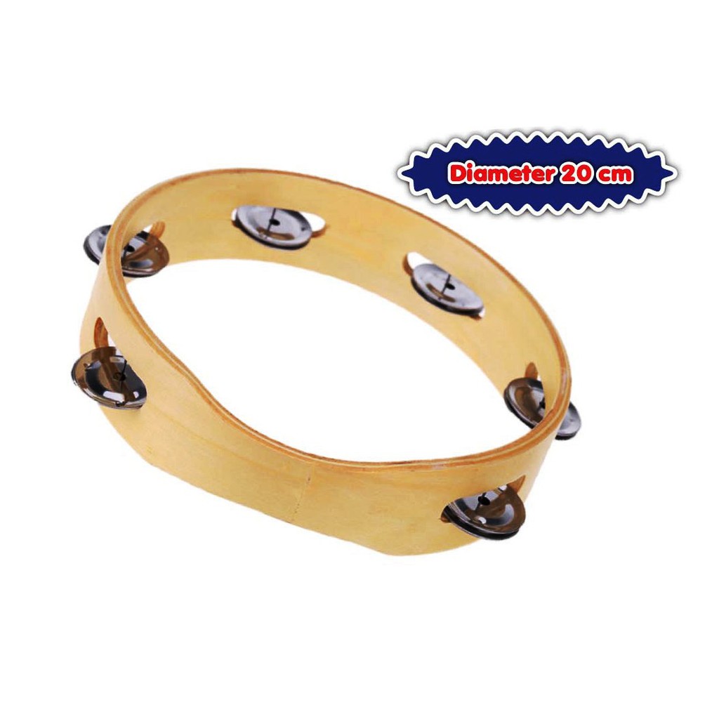 TAMBOURINE WITHOUT SKIN/ TAMBORIN TANPA KULIT (READY STOCK) ALATALAT