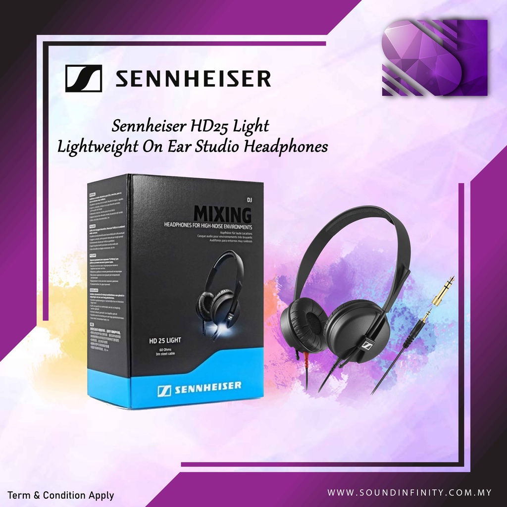 Sennheiser HD 25 Closed-back On-ear Studio Headphones