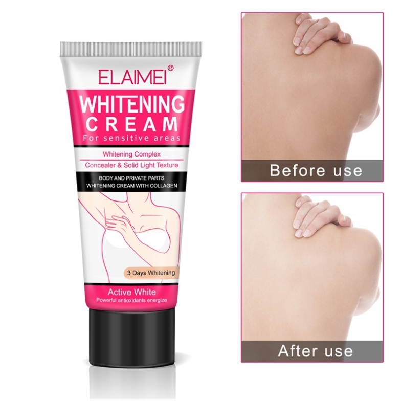 Ready Stock 60ml Whitening Cream Legs Knees Private Parts Body