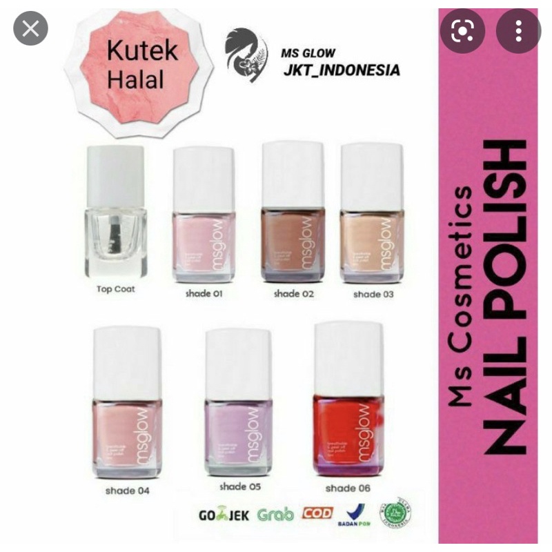 nail polish ms glow halal