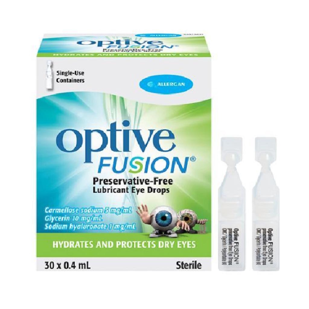 ALLERGAN OPTIVE FUSION UD EYE DROPS 30X0.4MLLLERGAN OPTIVE FUSION UD ...