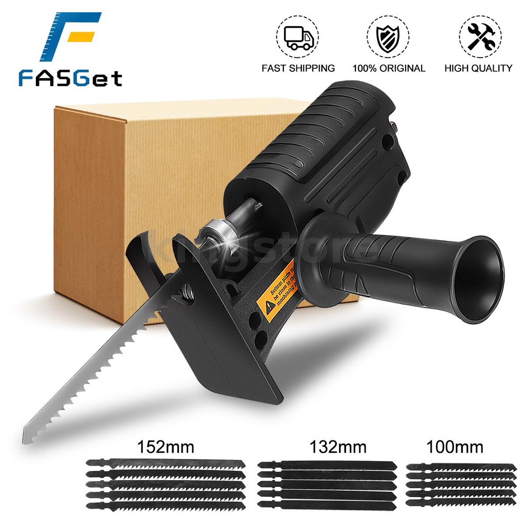 Portable Reciprocating Saws Electric Drill Modified Converter Cutter