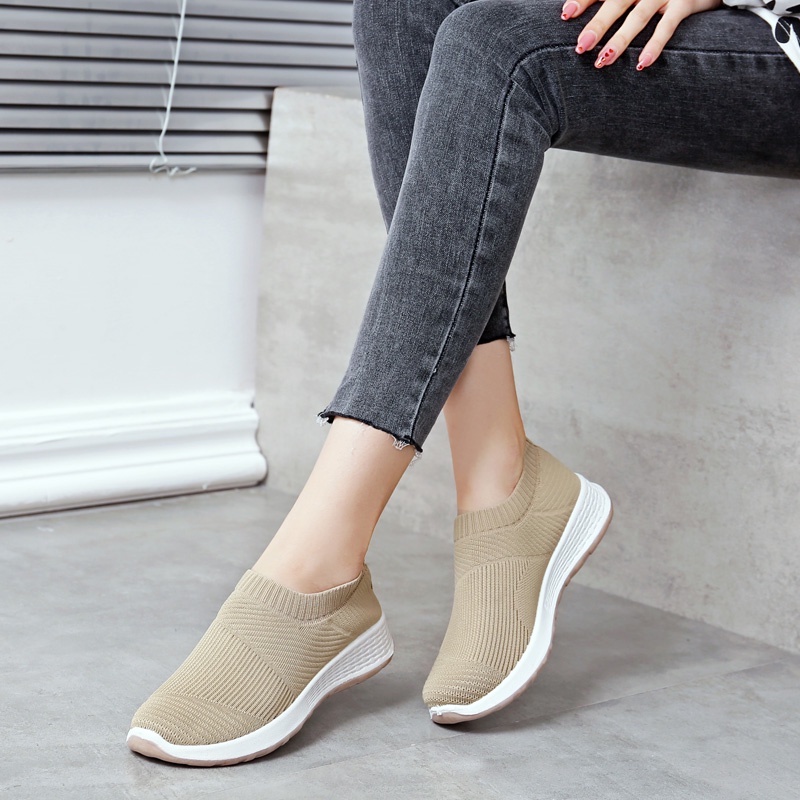 Avovi Korean Style Casual Loafers Women Breathable Lightweight Mesh ...