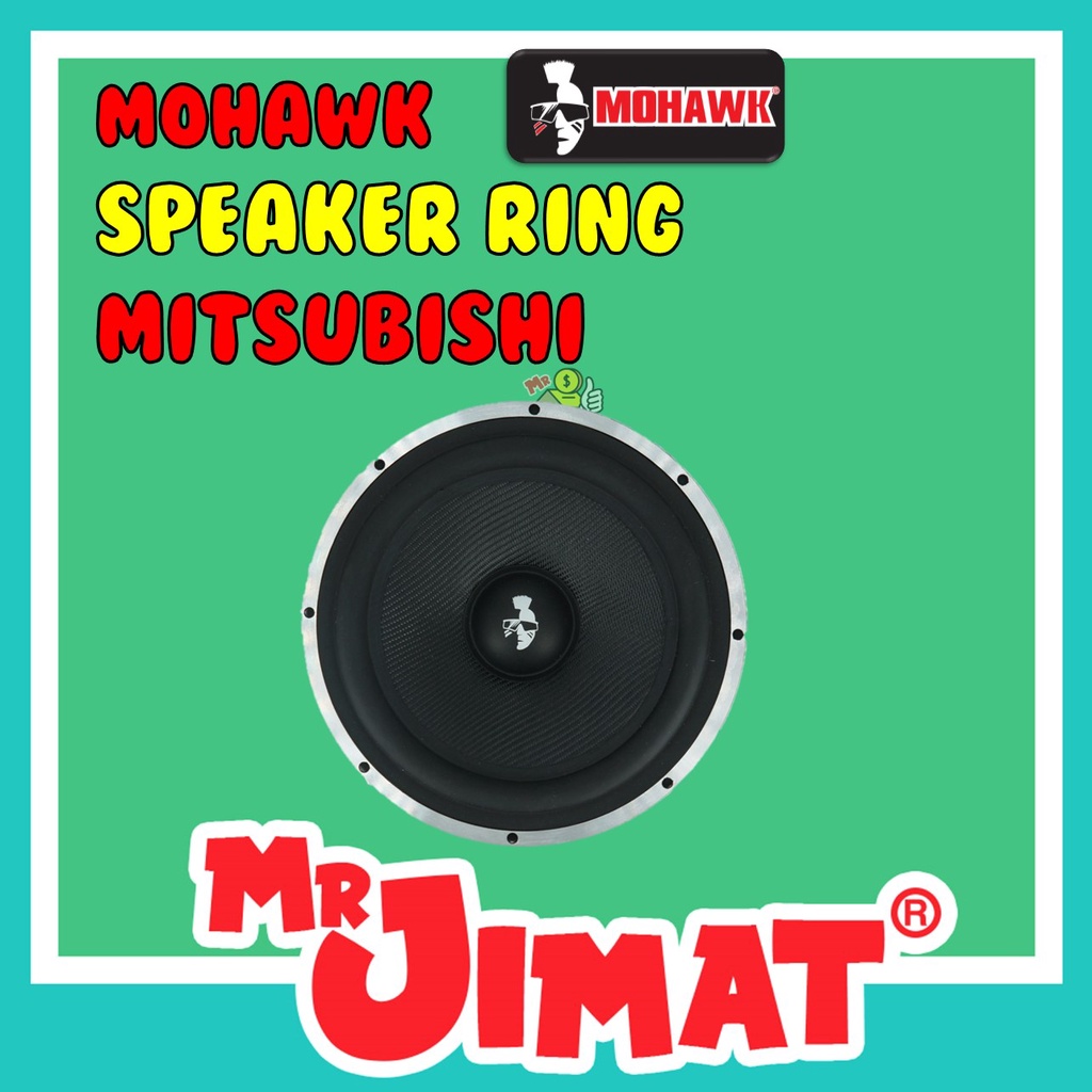 MOHAWK Car Audio Accessories 6.5 inch Speaker Ring for Mitsubishi vehicles, MAMTSR Shopee