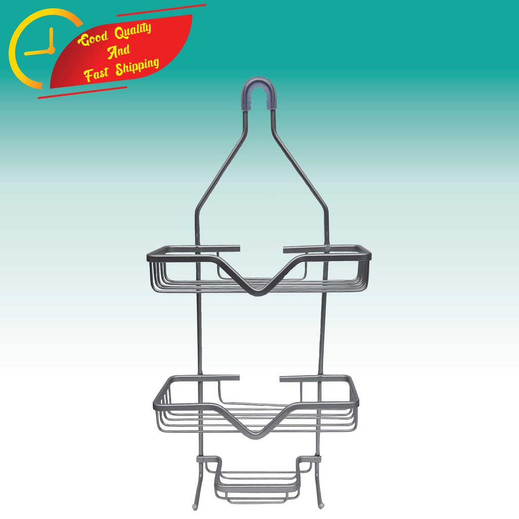 MAS Aluminium Shower Caddy (3LAYER ALUMINUM SHOWER RACK) / Bathroom