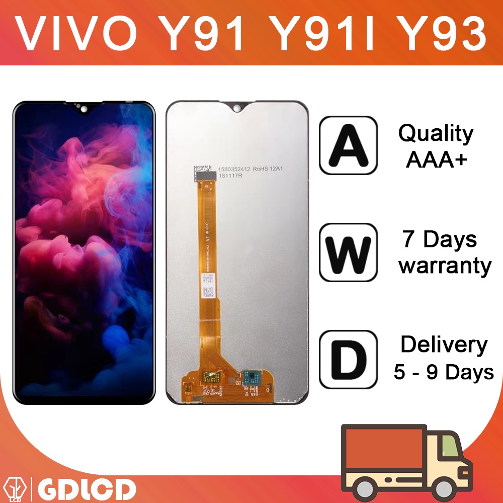 Test Grade AAA For Vivo Y91 Y91i Y91c Y93 Y93s Y93st Y95 MT6762 LCD Display  Touch Screen Digitizer Assembly Replacement Parts - AliExpress