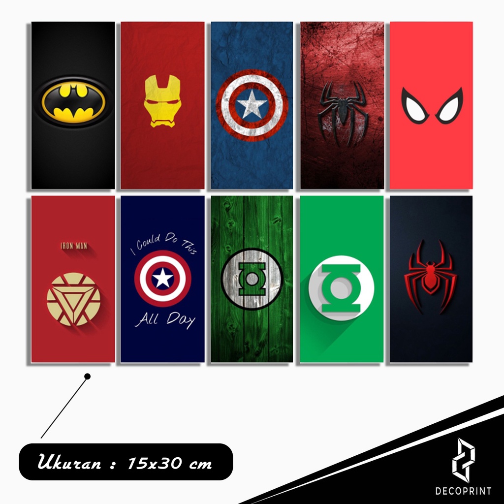 HIASAN DINDING KAYU Wall Hanging Home Wall Decoration Wooden Poster