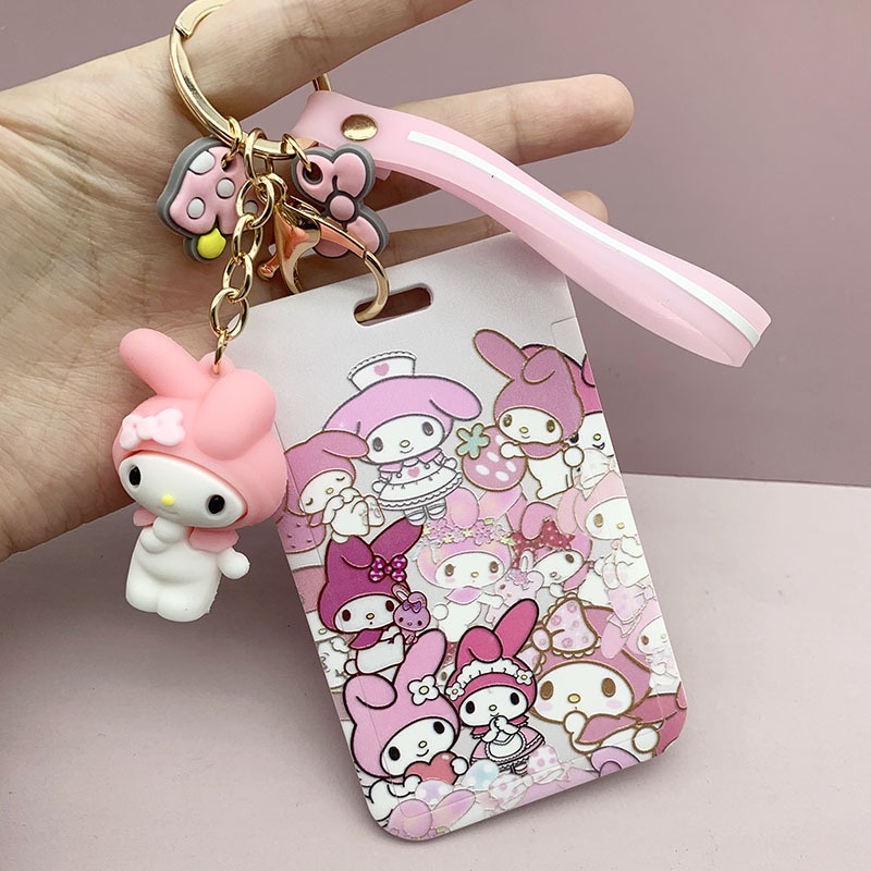 Sanrio My Melody Id Credit Bank Card Holder Students Bus Card Case ...