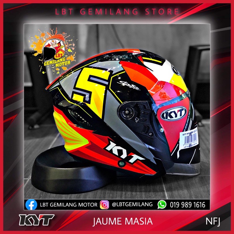 Kyt best sale helmet nfj