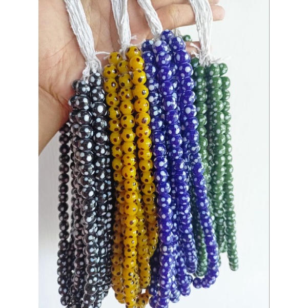 Srikaya polkadot beads/ javabeads/Malaysia beads/Indonesia beads